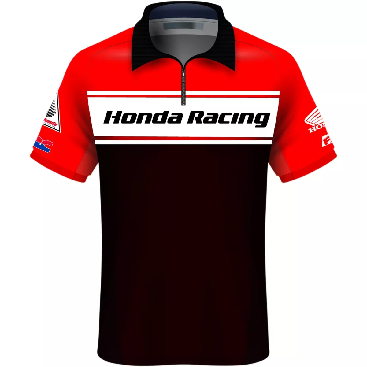 FACTORY EFFEX Honda Team Pit Shirt Red/Black/White
