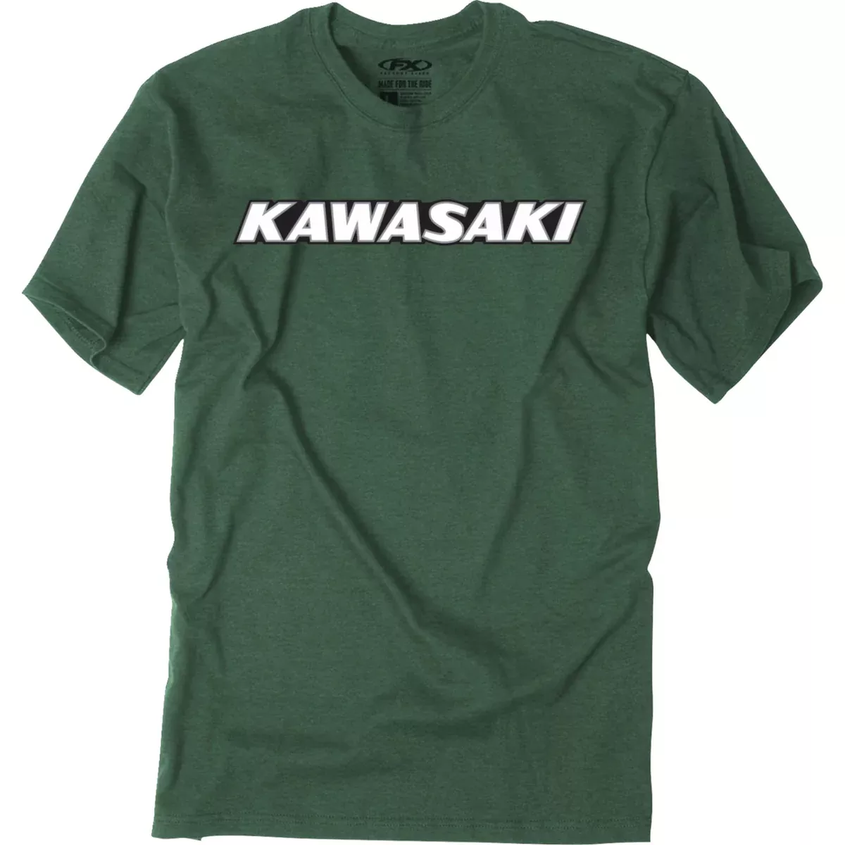 FACTORY EFFEX Kawasaki Vintage T-Shirt Forest - Green