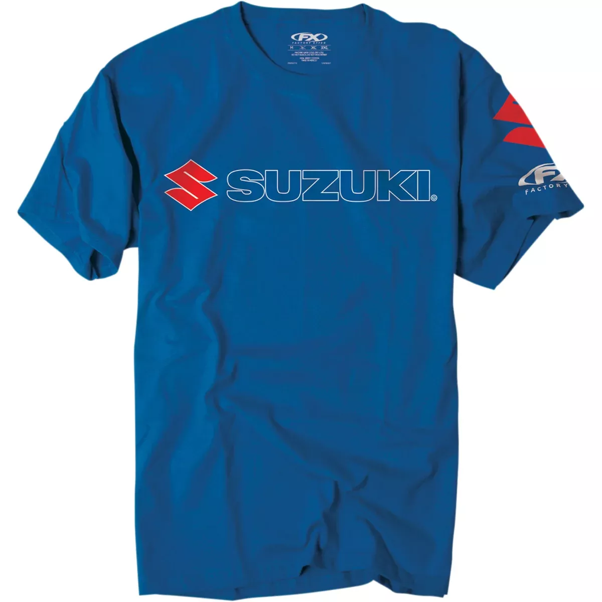 FACTORY EFFEX Suzuki T-Shirt Team - Royal Blue