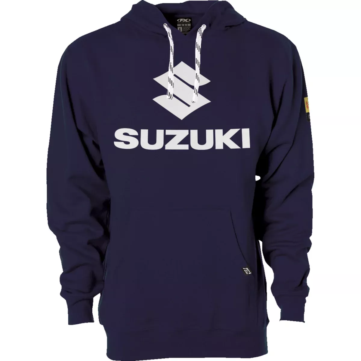 FACTORY EFFEX Suzuki Vertical Pullover Hoodie Navy