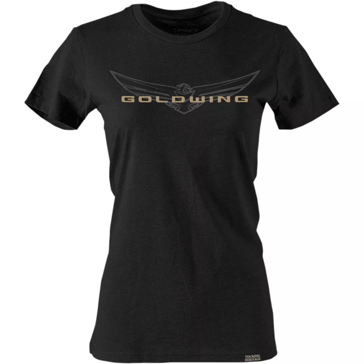FACTORY EFFEX Women's Goldwing Sketched T-Shirt Black