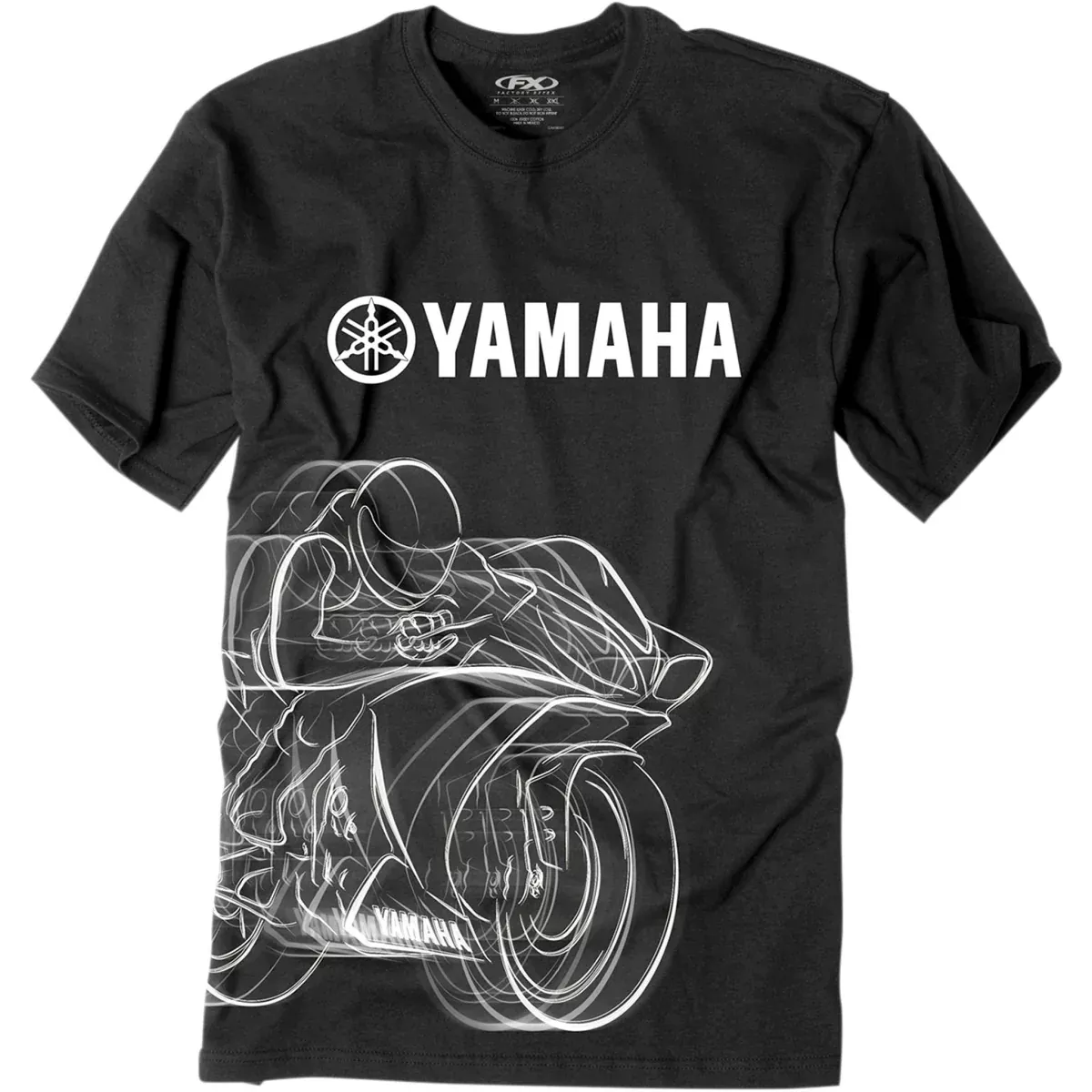 FACTORY EFFEX Yamaha R1 T-Shirt Black