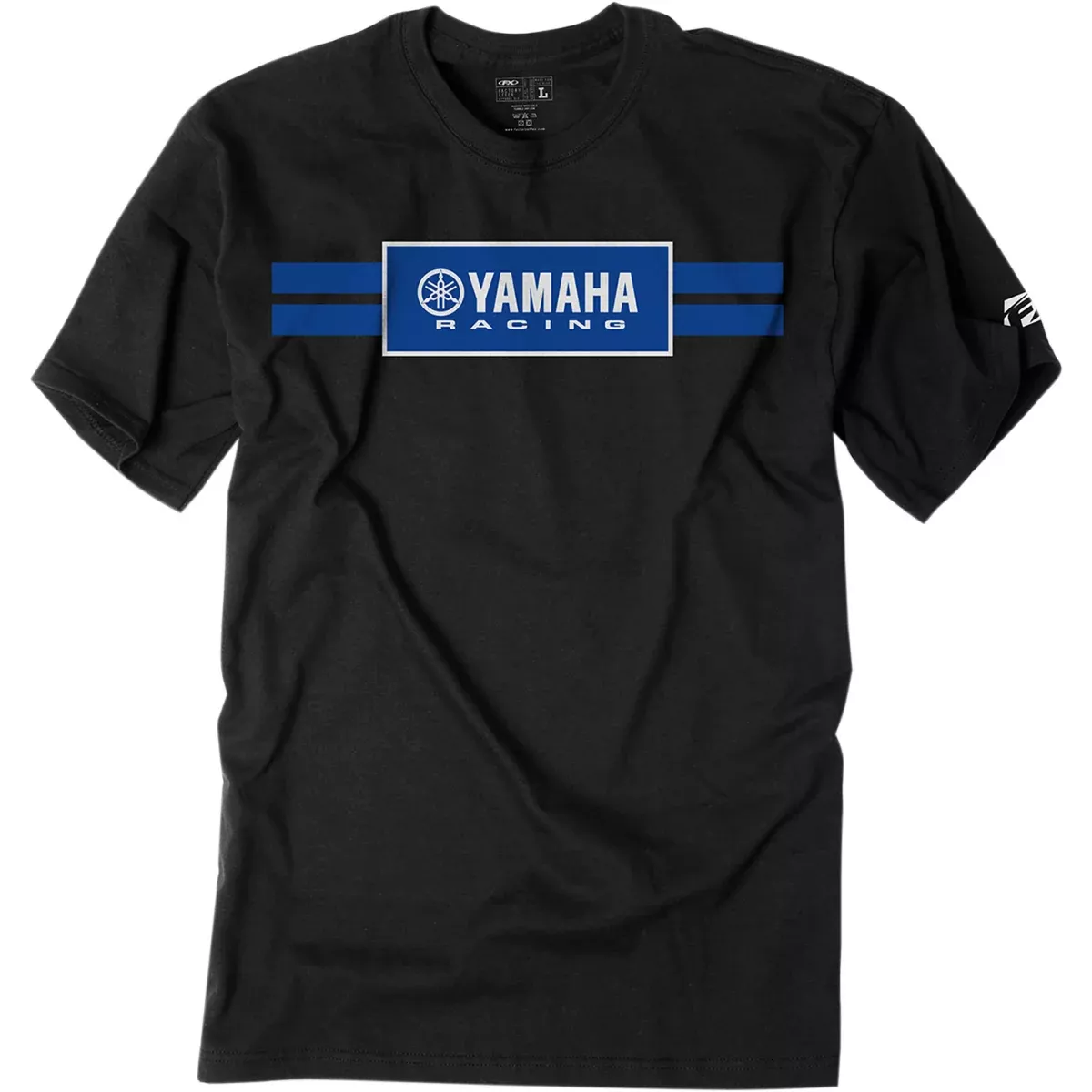 FACTORY EFFEX Yamaha Racing Stripe T-Shirt Black