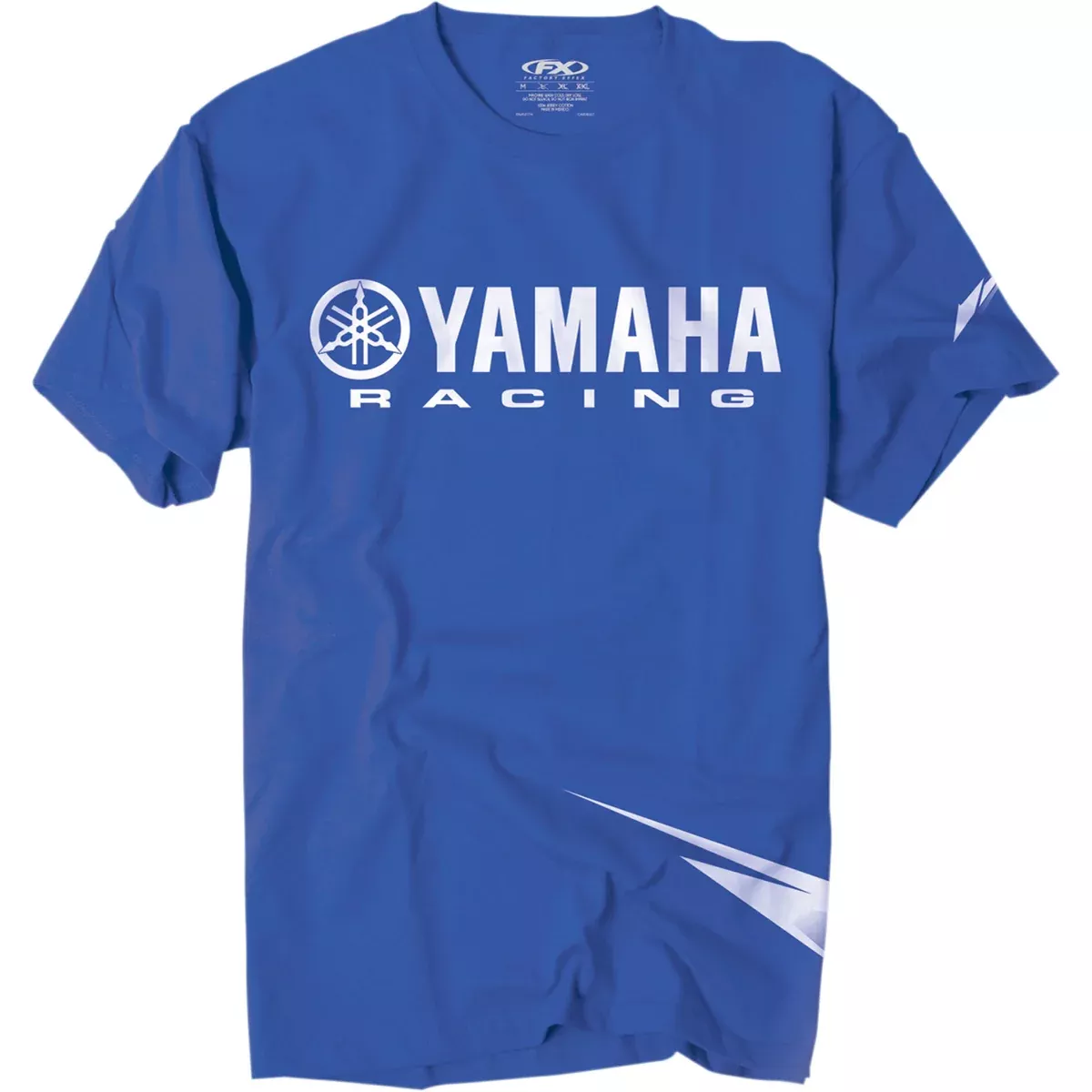 FACTORY EFFEX Yamaha Racing Strobe T-Shirt Royal - Blue