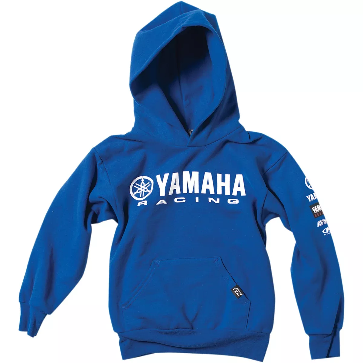 FACTORY EFFEX Youth Yamaha Racing Pullover Hoodie Royal - Blue