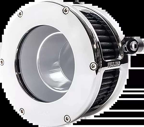 Feuling Parts BA Air Cleaner Kit - Chrome/Clear With Black Filter - M8