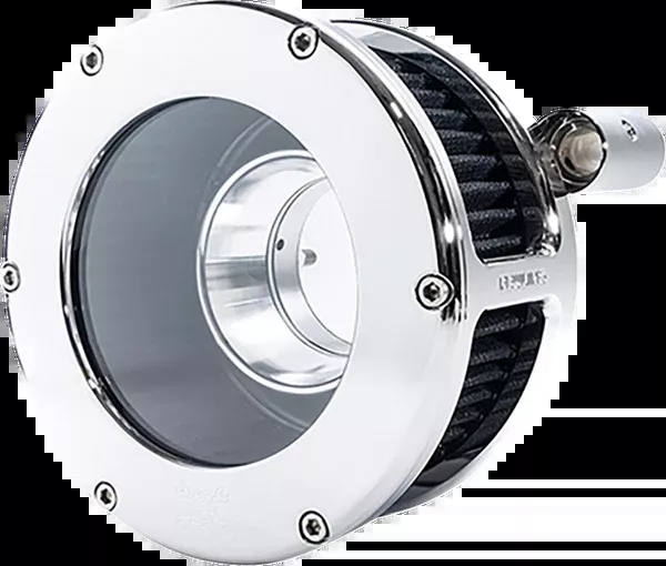 Feuling Parts BA Air Cleaner Kit - Chrome/Clear With Black Filter - Twin Cam