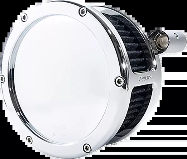 Feuling Parts BA Air Cleaner Kit - Chrome With Black Filter - '08-'17 Dyna/Softail/Touring
