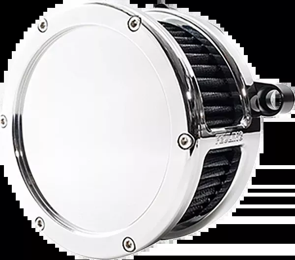 Feuling Parts BA Air Cleaner Kit - Chrome With Black Filter - M8