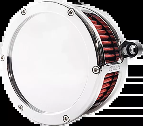 Feuling Parts BA Air Cleaner Kit - Chrome With Red Filter - M8