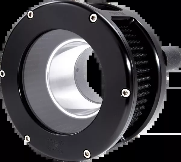 Feuling Parts BA Series Air Cleaner Kit - Black Anodized - Black Filter