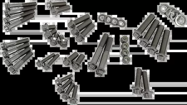 Feuling Parts Fastener Kit – Chassis/Trim – 12-Point/Dress-Up – M8 Road Glide