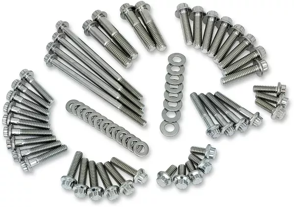 Feuling Parts Fastener Kit – External Primary/Transmission – 12-Point – M8
