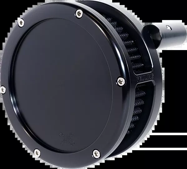 Feuling Parts Slim BA Air Cleaner Kit - Black - Black Filter - Twin Cam