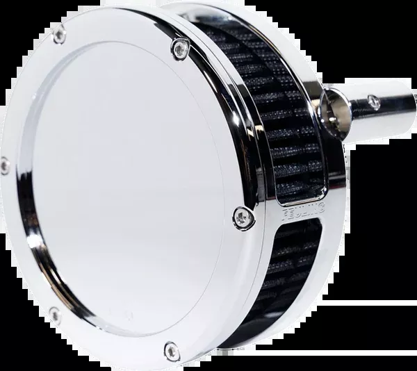 Feuling Parts Slim BA Air Cleaner Kit - Chrome - Black Filter - '08-'17 Twin Cam