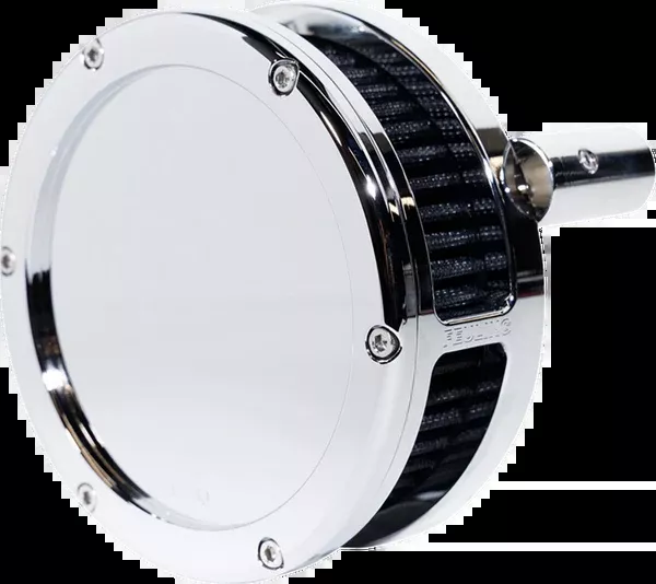 Feuling Parts Slim BA Air Cleaner Kit - Chrome - Black Filter - '93-'99 EVO Big Twin