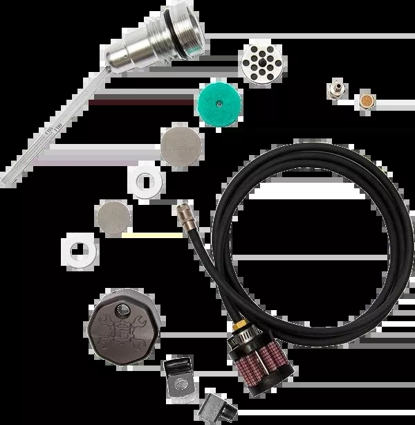 Feuling Parts Vented Dipstick – Black – Dyna