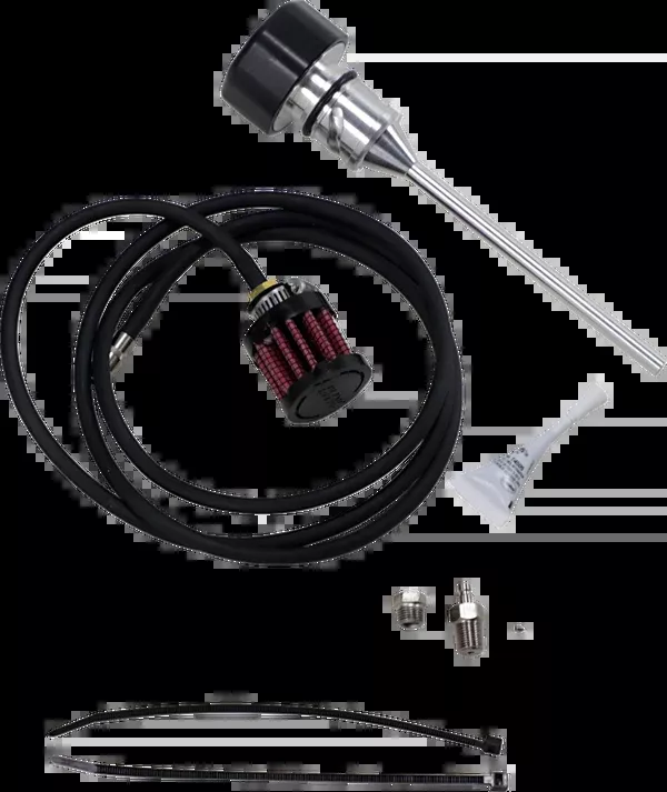 Feuling Parts Vented Dipstick – Black – M8 Softail