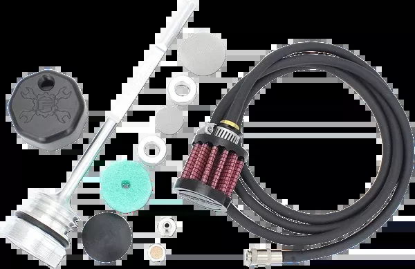 Feuling Parts Vented Dipstick - Black - M8 Touring/Trike