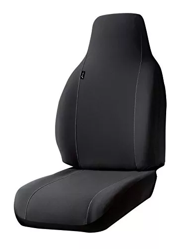 FIA SP801 BLACK Seat Protector Series SemiCustom Fit Car Front Bucket Seat Cover