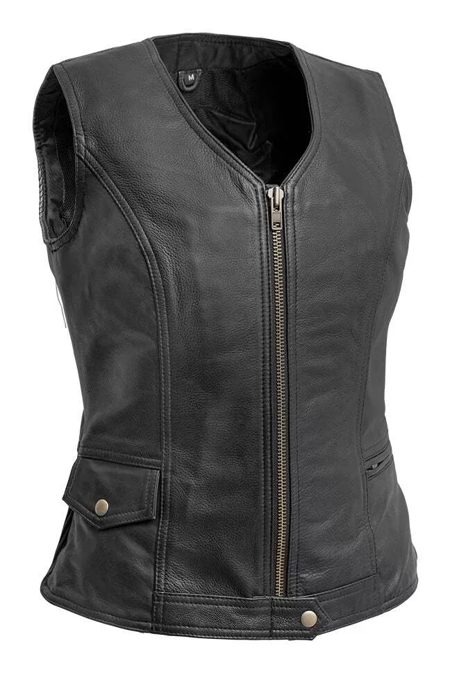 First Manufacturing Lolita Women's Leather Vest