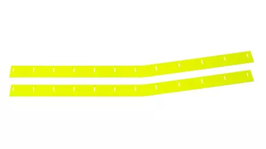 Fivestar 88 MD3 Monte Carlo Wear Strips Flourescent Yel 021-400-FY