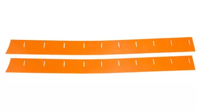 Fivestar 88 Monte Wear Strips Lower Nose Orange 600-400-OR