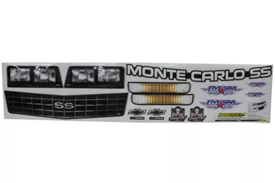 Fivestar Graphics Kit MD3 88 Chevy Monte Carlo 021-410-ID