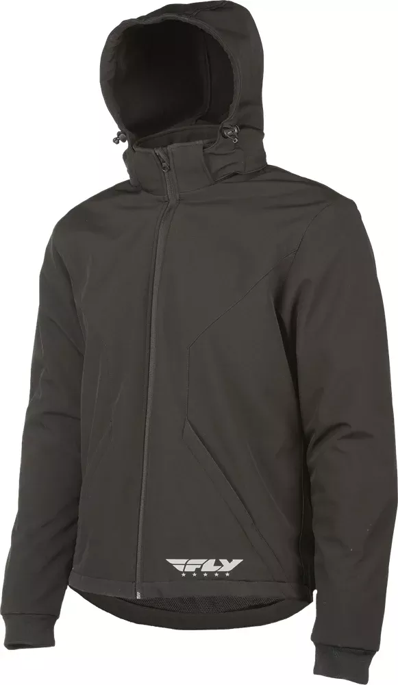 Fly Racing Armored Tech Hoodie Black Lg-477-2009L