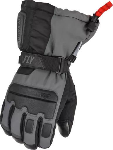 Fly Racing Aurora Black Grey Gloves