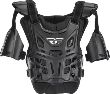 Fly Racing CE Revel Black Adult Offroad Roost Guard