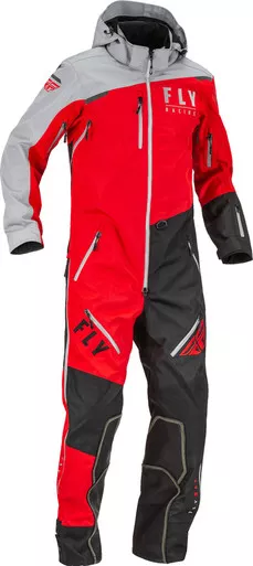 Fly Racing Cobalt Shell Sb Red Grey Suit