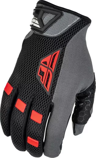 Fly Racing Coolpro Black Red Gloves
