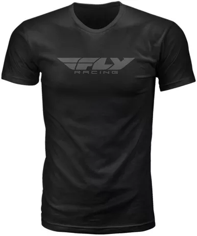 Fly Racing Corporate Black Shirt