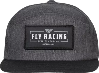 Fly Racing Fly Charcoal Heather Motto Hat