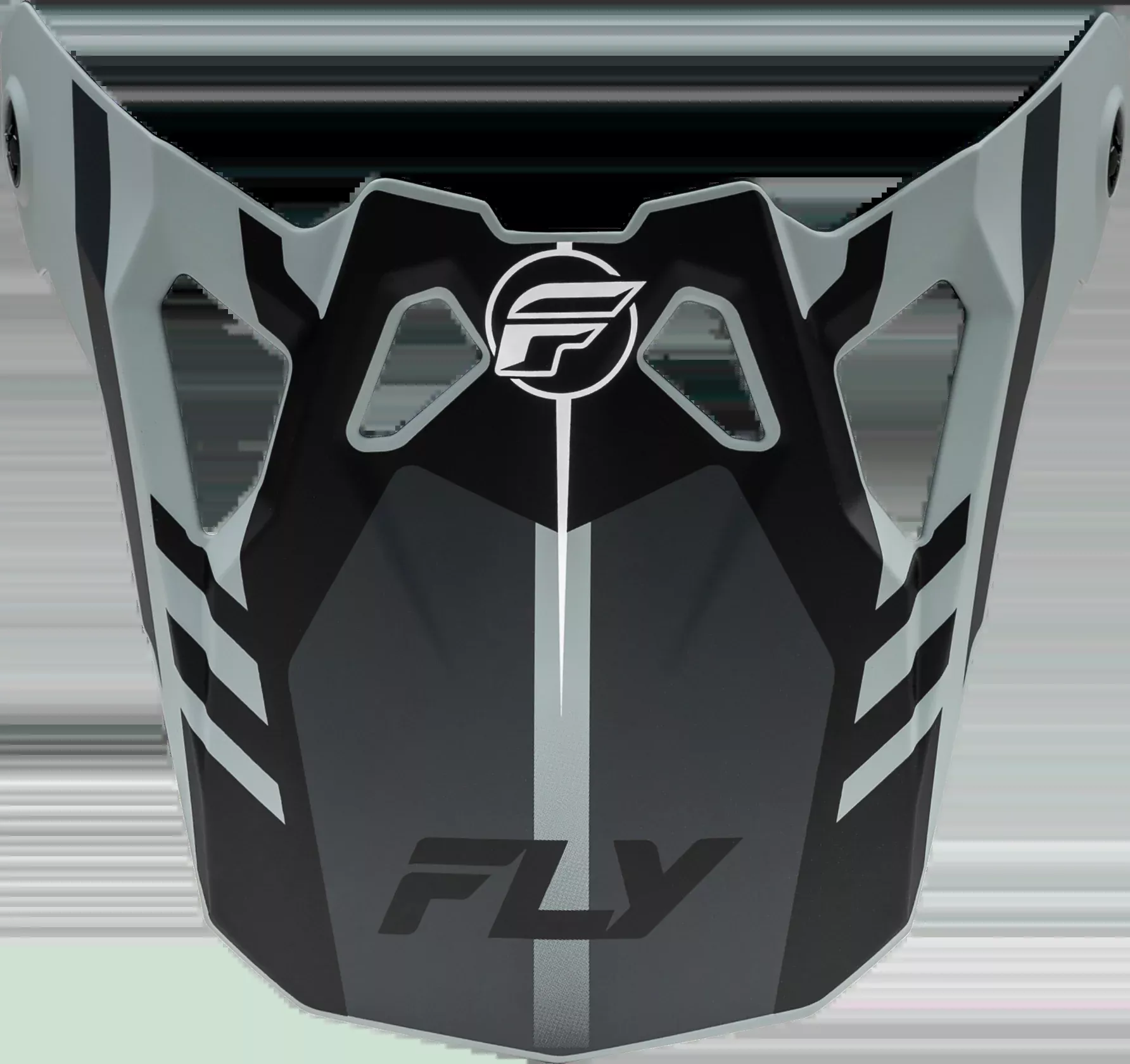 Fly Racing Formula Cp Krypton Visor Matte Grey/Black M-2x-73-0041