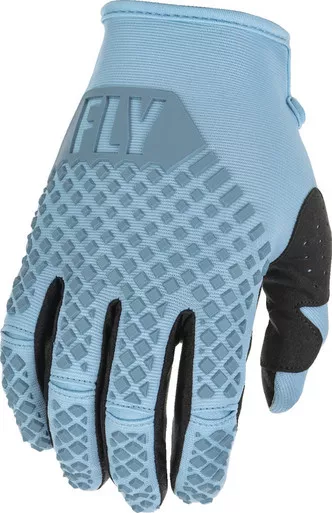 Fly Racing Kinetic Light Blue Youth Gloves