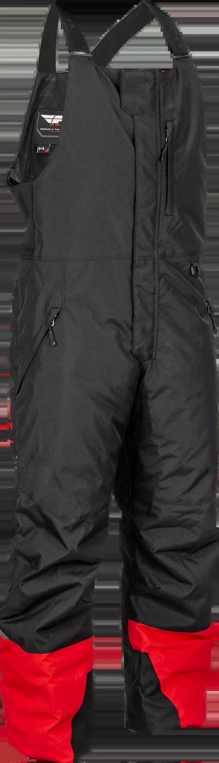 Fly Racing Outpost Bib Black/Red Md-470-6501M