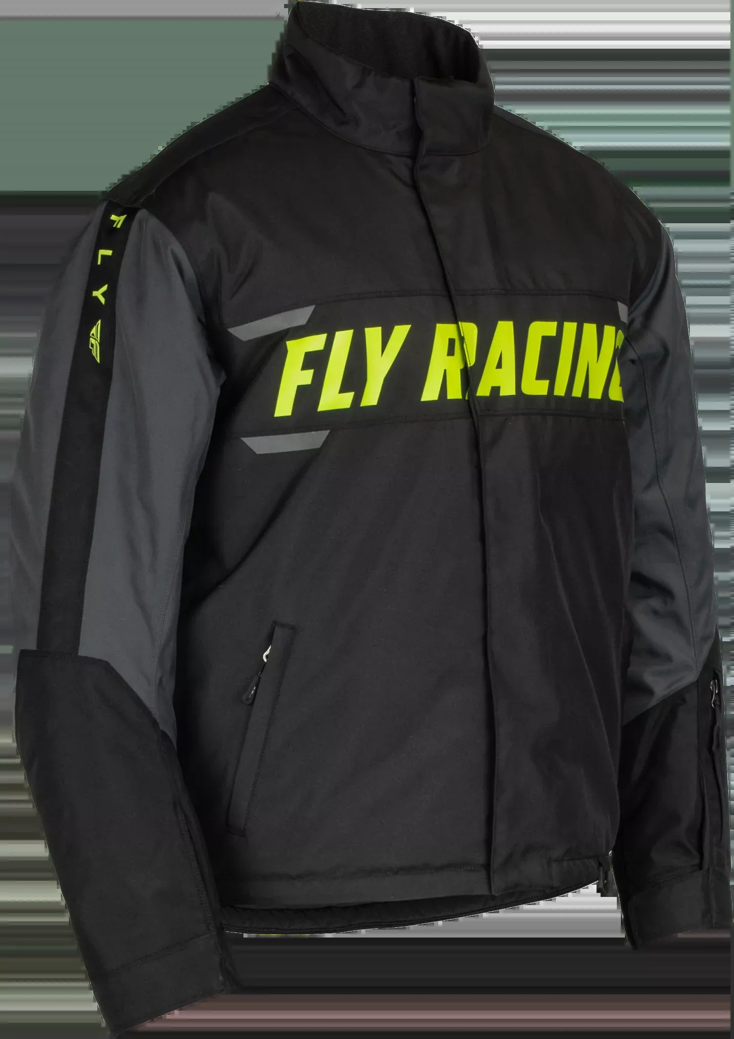 Fly Racing Outpost Jacket Black/Grey/Hi-Vis Md-470-5503M