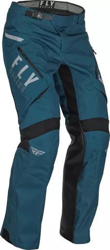 Fly Racing Patrol Over-Boot Slate Blue Black Pants