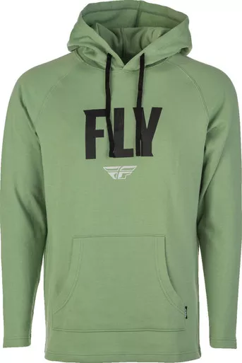Fly Racing Weekender Moss Green Pullover Hoodie