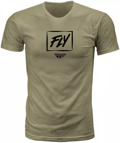 Fly Racing Zoom Light Olive Tee