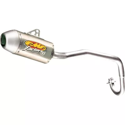 FMF Kawasaki KLX 110L 2002-2020 Factory 4.1 Exhaust - Anodized Titanium/Stainless Steel
