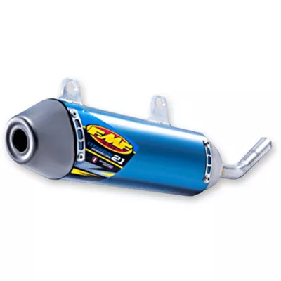 FMF KTM 250 SX 2017-2018 Powercore 2.1 Shorty Silencer Blue