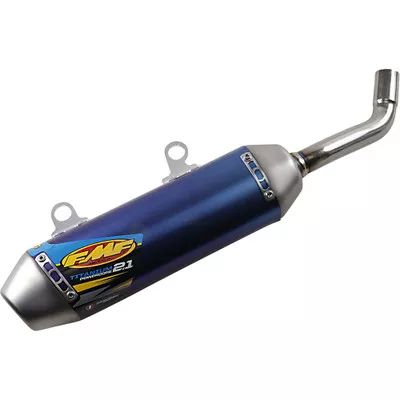 FMF KTM 250 XC 2019-2020 Powercore 2.1 Shorty Muffler Blue