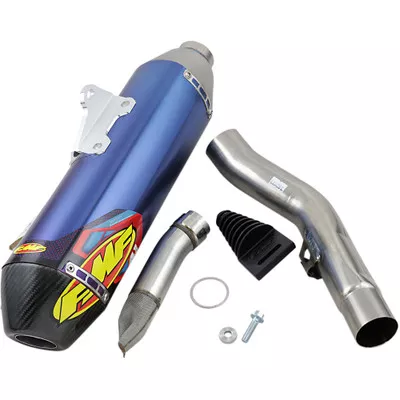 FMF Suzuki RM-Z 250 2019-2021 Factory 4.1 RCT Muffler - Anodized Titanium