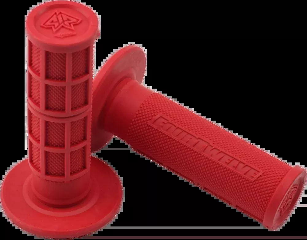 Four Twelve PEE WEE PIT Bike Mini Grips 7/8" (RED) - 412-G203