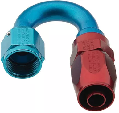 Fragola Hose Fitting #8 180 Deg Pro-Flow 231808