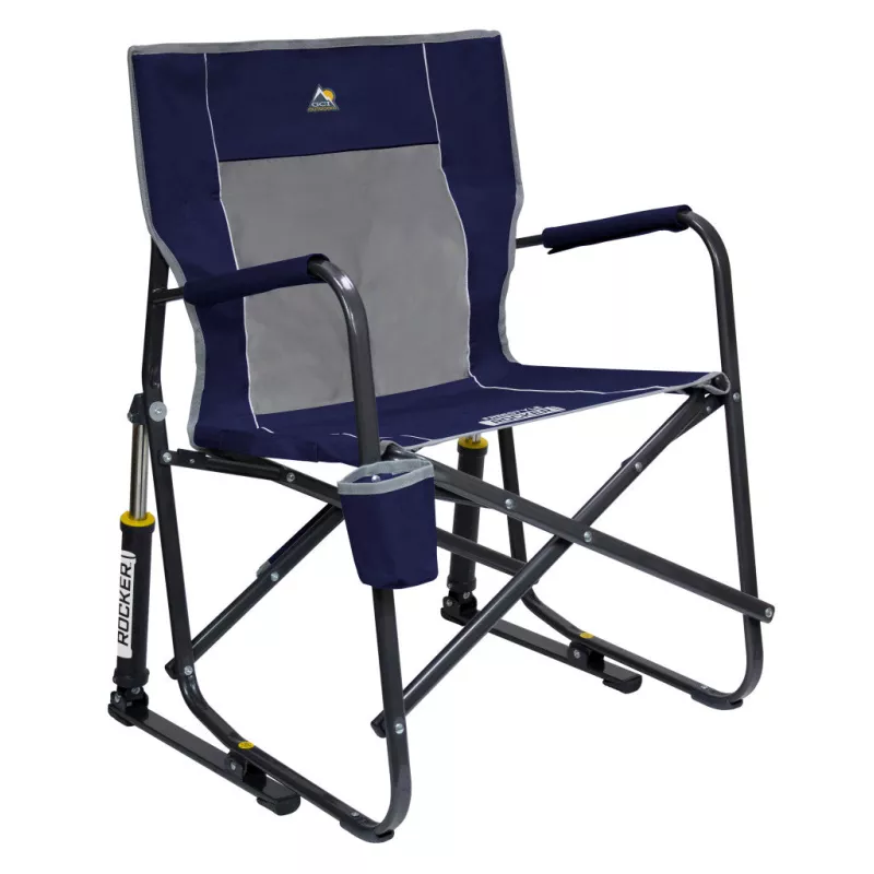 FREESTYLE ROCKER, OUTDOOR CHAIR -BLUE
