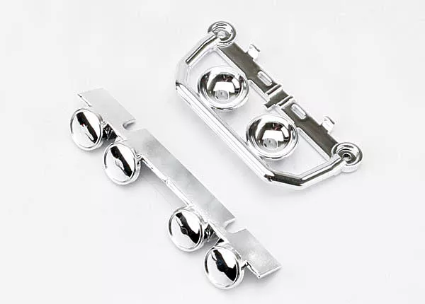 Front Bumper Light Bar (Chrome) (1), Roof Light Bar (Chrome) (1)